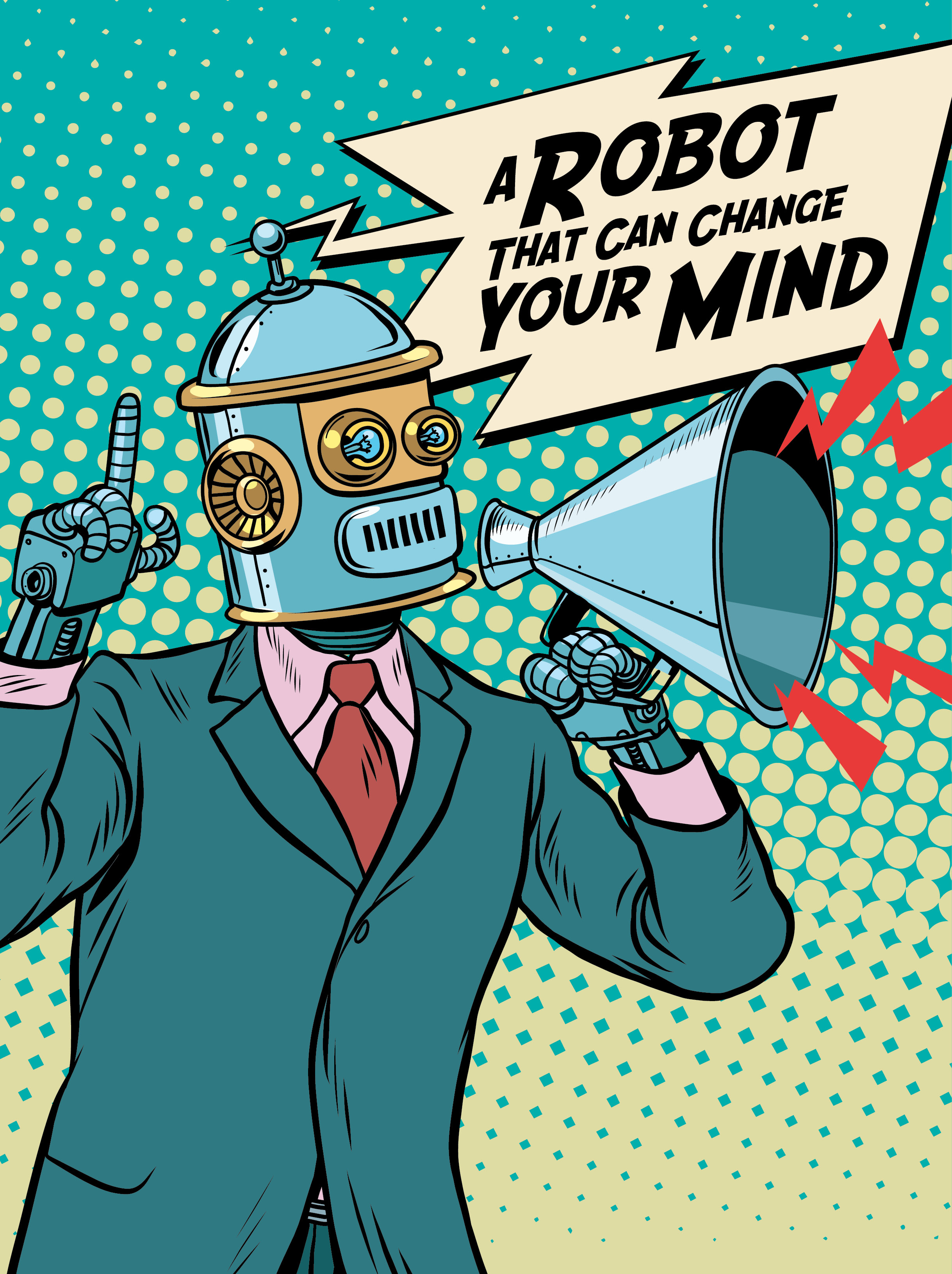 A Robot That Can Change Your Mind