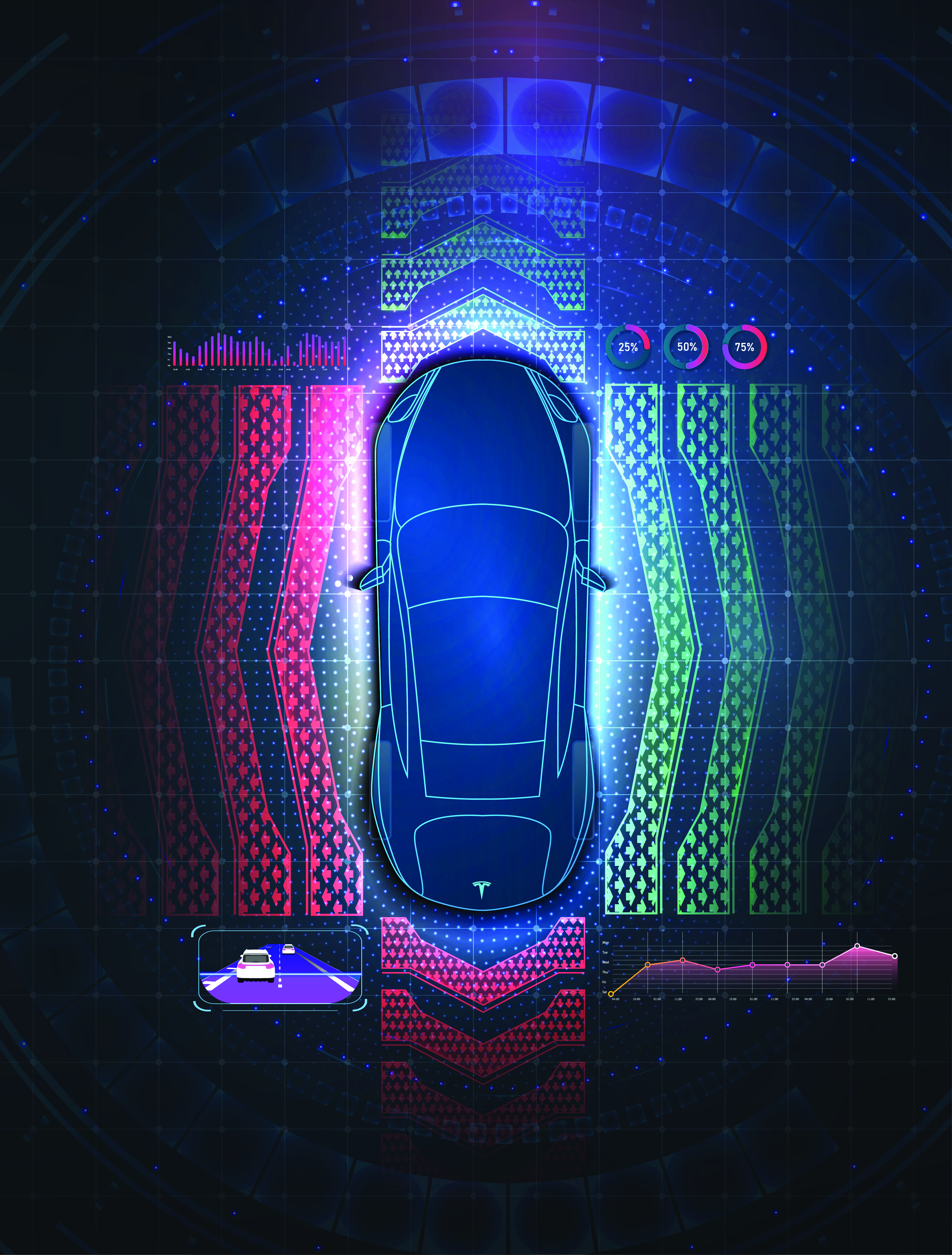 Driving Disruption—Tesla and other big tech companies are poised to shake up the insurance space