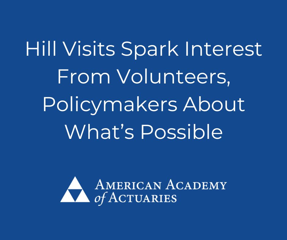 Hill Visits Spark Interest From Volunteers, Policymakers About What’s Possible