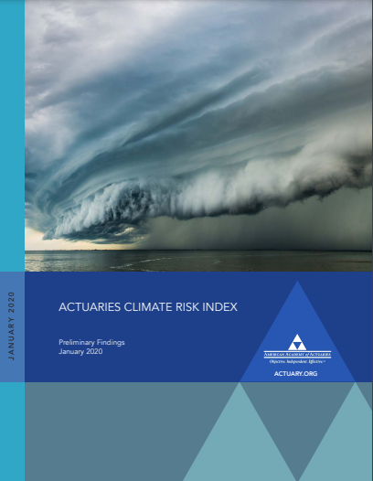 Actuaries Climate Risk Index: Preliminary Findings
