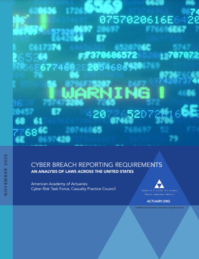 Cyber Breach Reporting Requirements